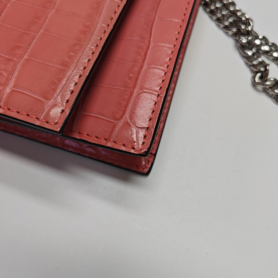 Calfskin Shoulder Bag Pink