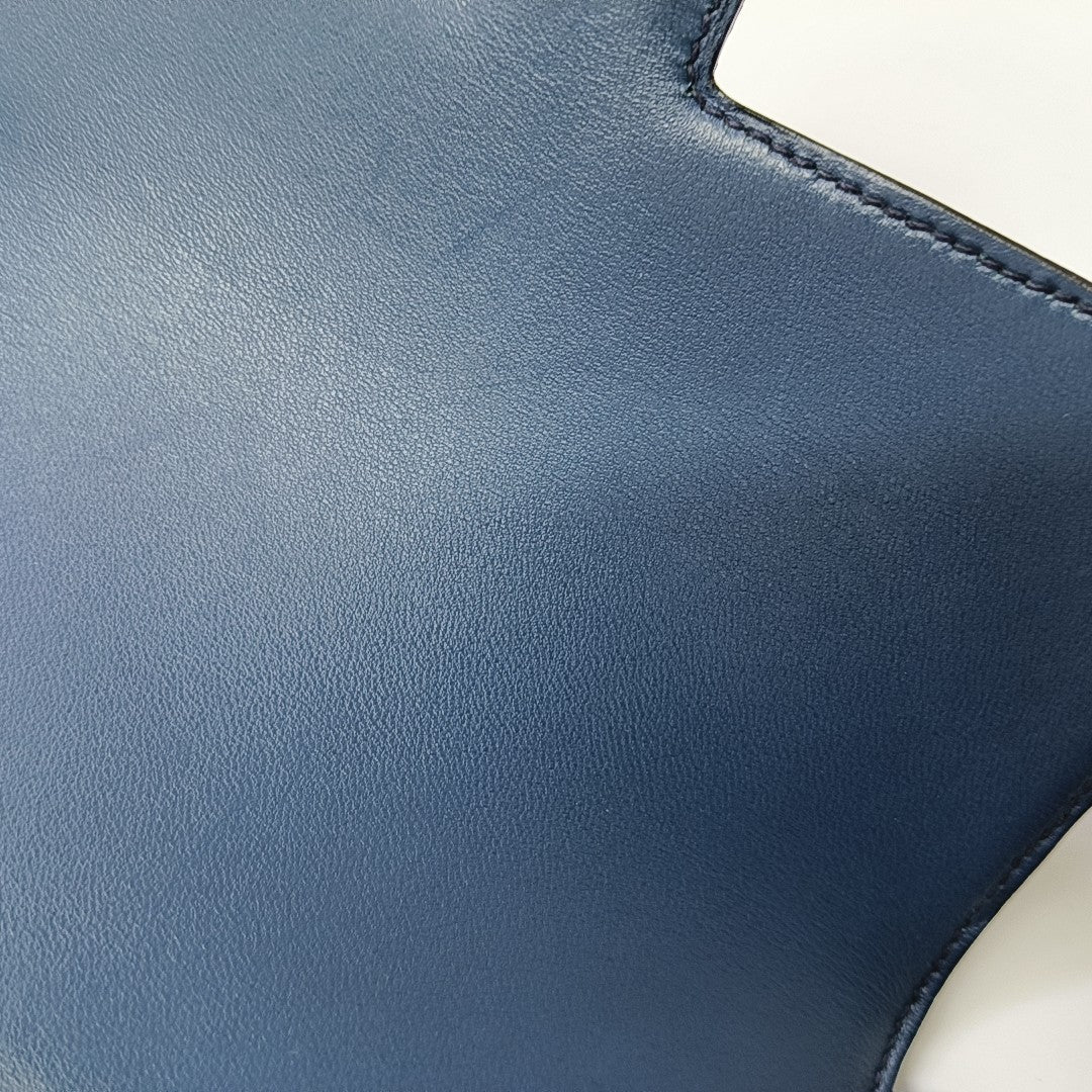 Constance 19 Shiny Porosus Crocodile Blue