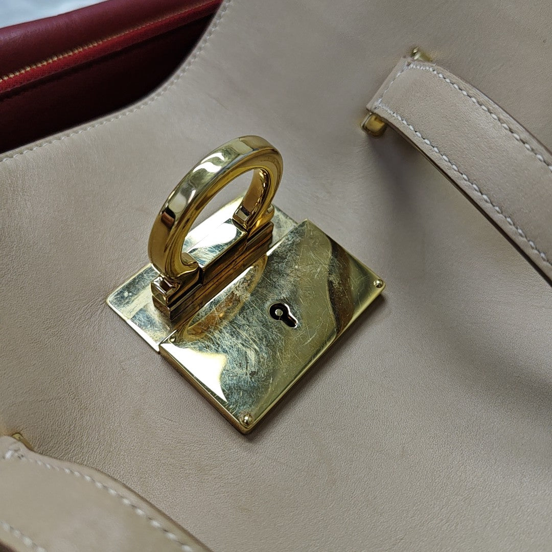 Mara Calfskin Beige