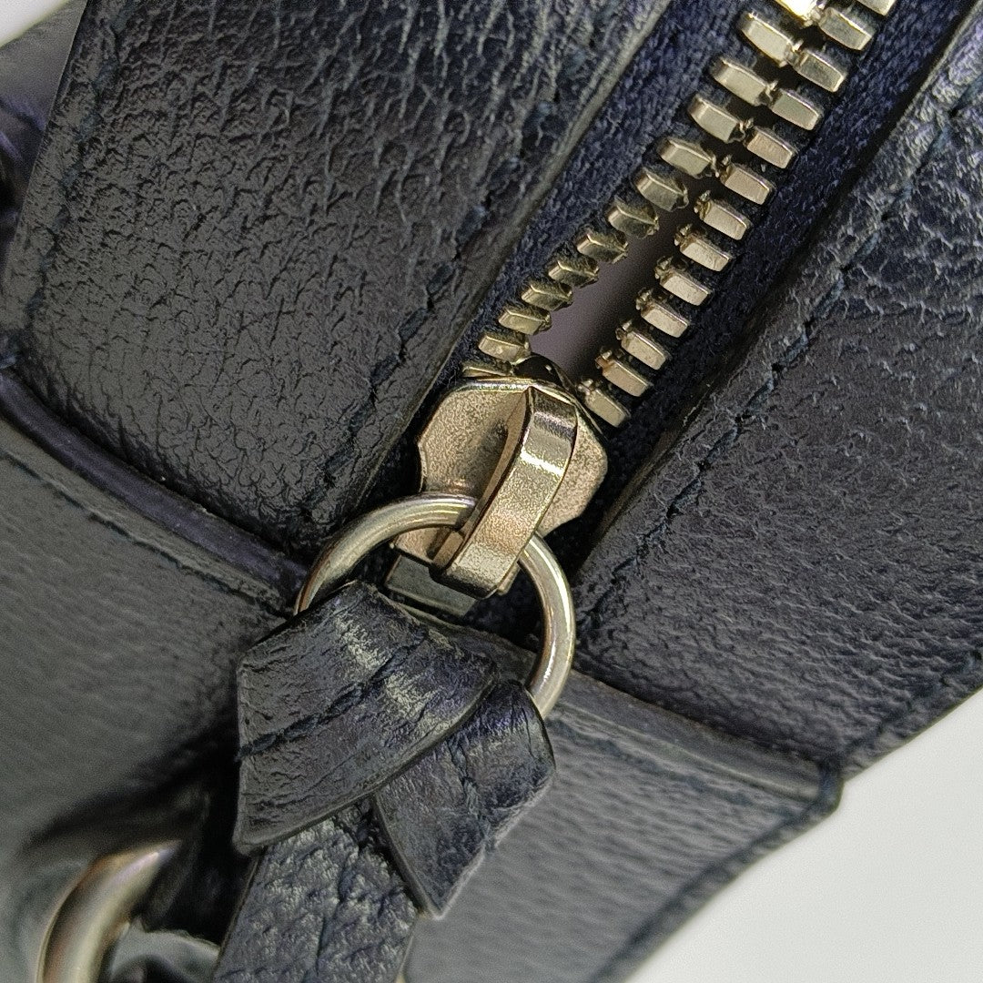 Horsebit 1955 Small Monogram Coated Canvas Beige