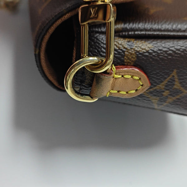 IVY Monogram Coated Canvas Brown