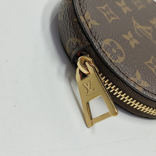 ONTHEGO PM Monogram Coated Canvas Brown