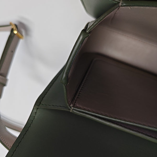 Goya Small Calfskin Green