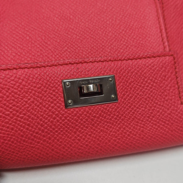 Kelly Epsom Pink Coin Purse