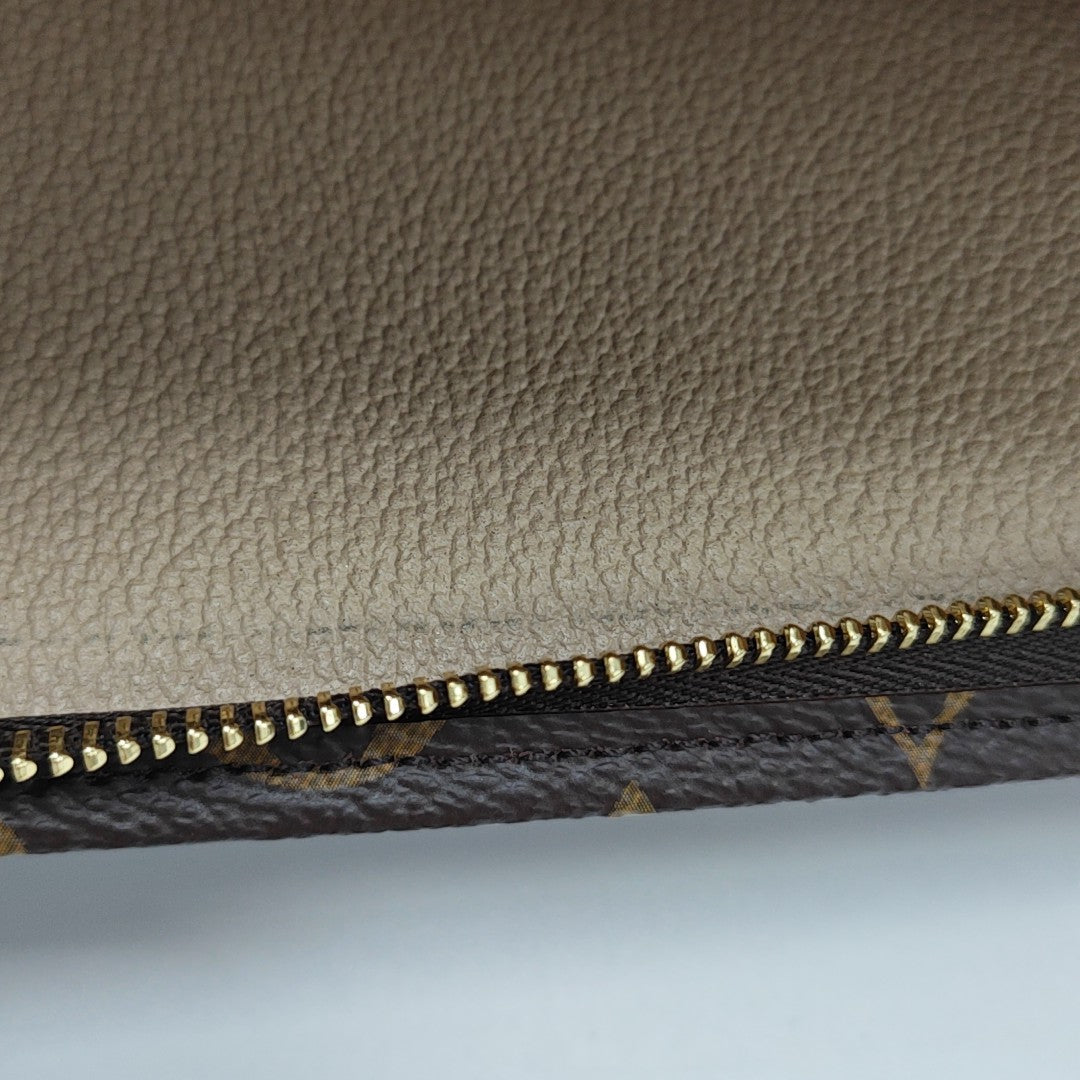 TOILET POCKET 26 Monogram Coated Canvas Brown