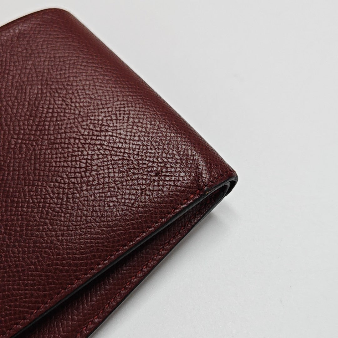 MC² Epsom Red Wallet