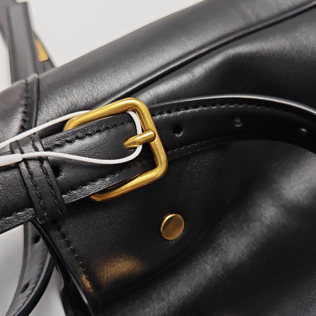 BEL AIR Small Calfskin Black