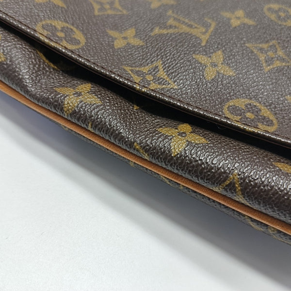 MUSETTE TANGO PM Lona recubierta Monogram marrón