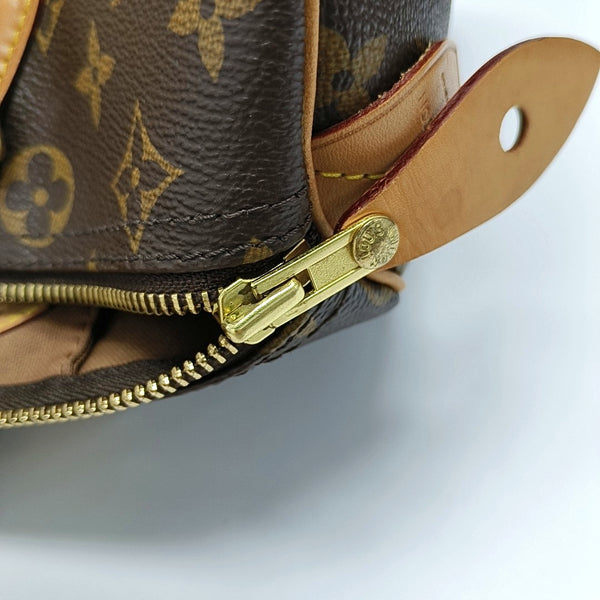 SPEEDY 30 Monogram Coated Canvas Brown