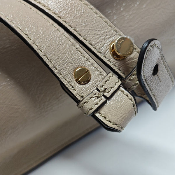 Flip Large Calfskin Beige