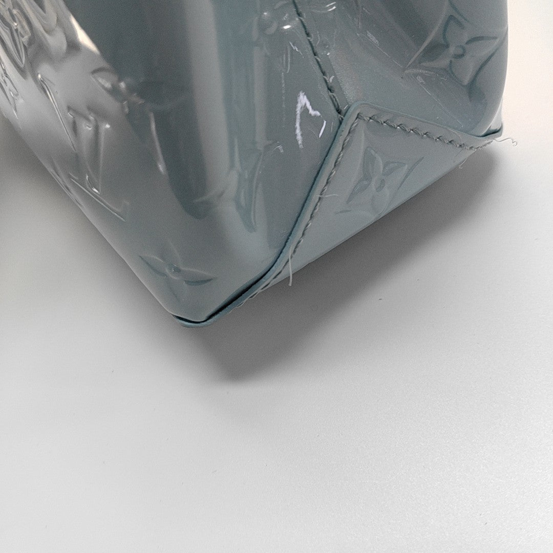 READE PM Monogram Patent Leather Blue