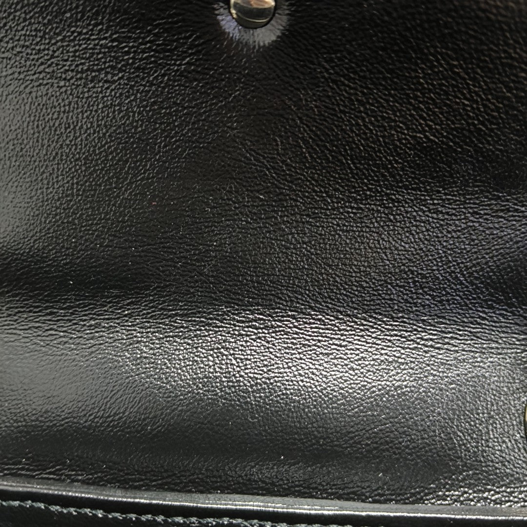 Authenticated pre-owned  GG Marmont Small Quilted Sequins Black - Crossbody Bag at Looply