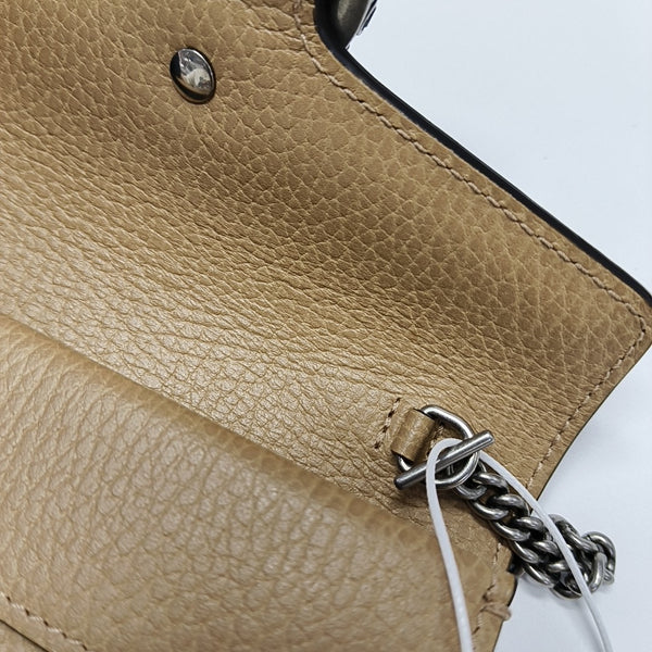 Dionysus Super Mini Calfskin Beige