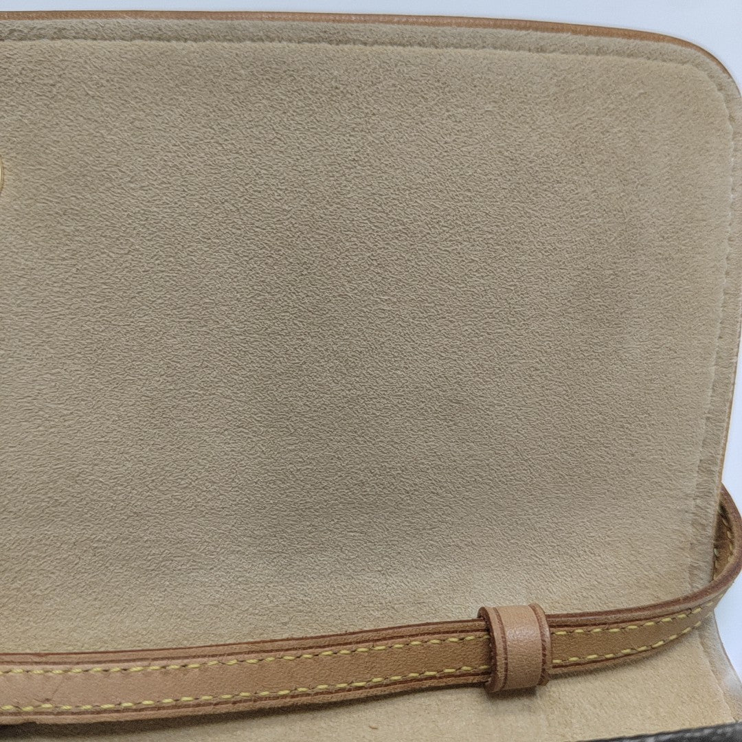 TWIN GM Monogram Coated Canvas Brown