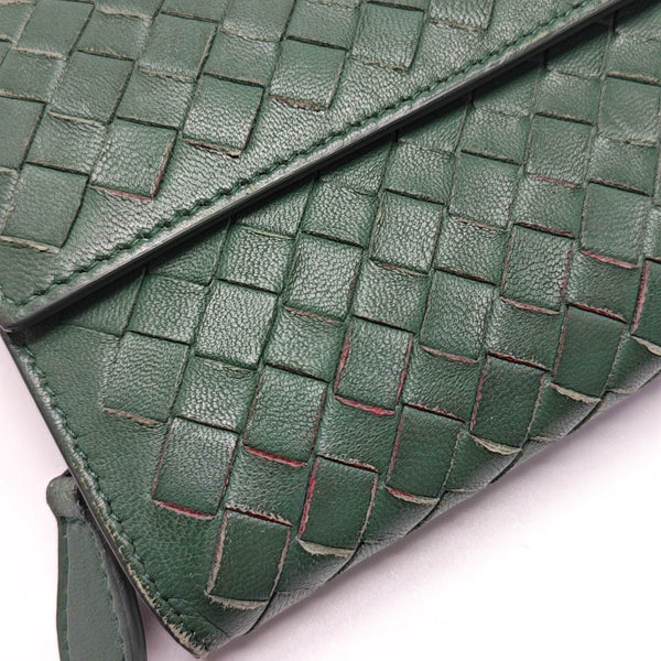 Calfskin Wallet Green
