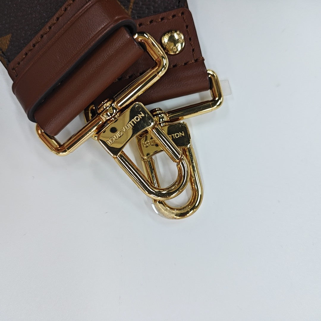 PAPILLON 19 Monogram Coated Canvas Brown