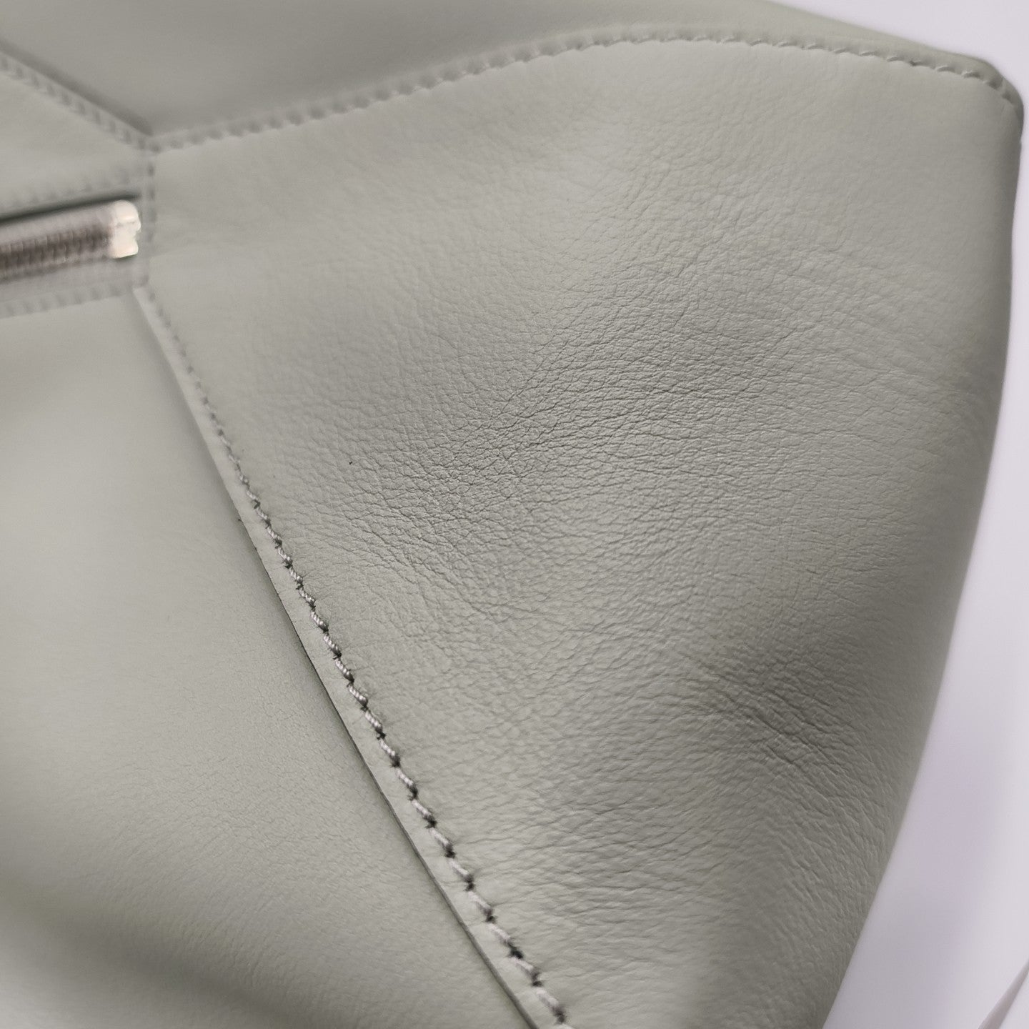 Puzzle Hobo Medium Calfskin Green