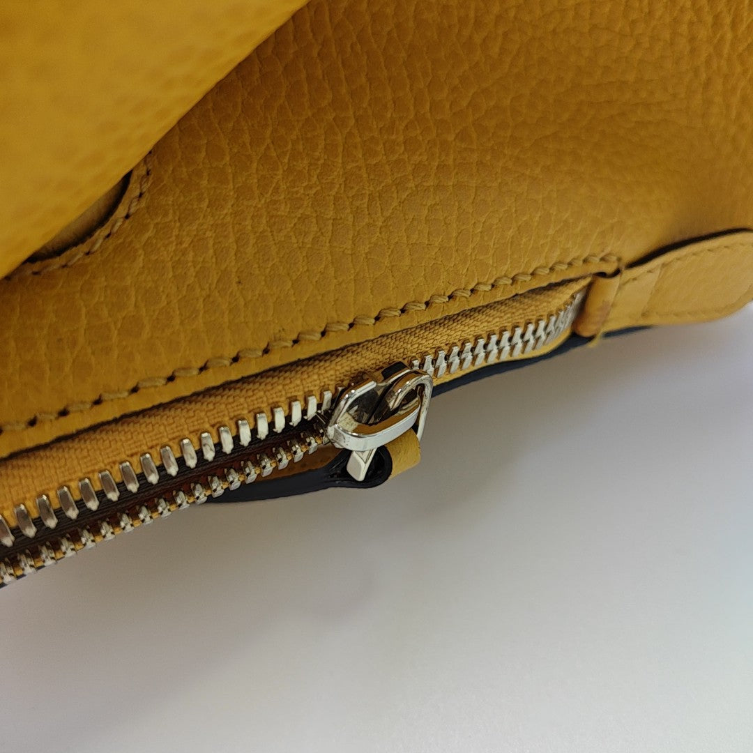 Calfskin Tote Bag Yellow