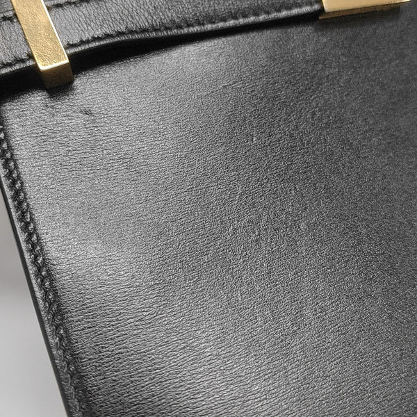 MANHATTAN Medium Calfskin Black