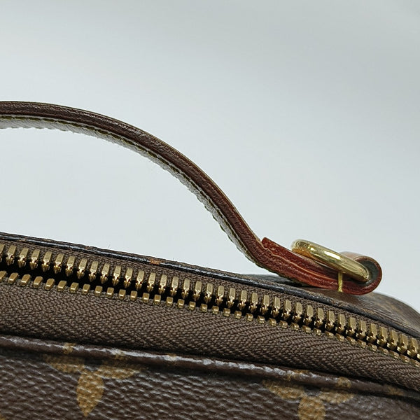 UTILITY Monogram Coated Canvas Brown