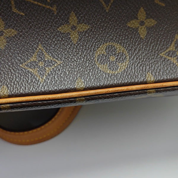 MULTIPLE Monogram Coated Canvas Brown