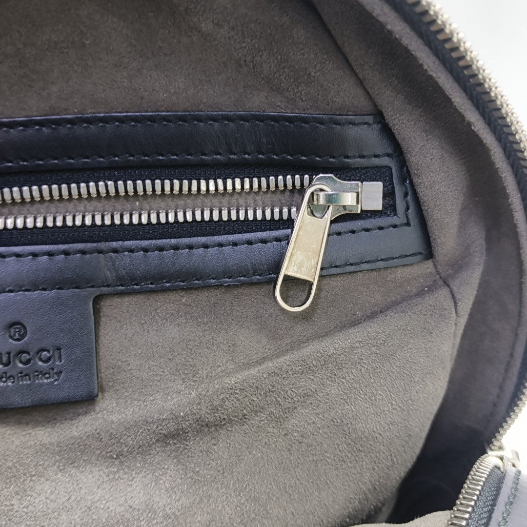Signature Monogram Calfskin Black