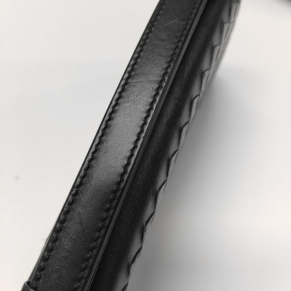 Calfskin Top Handle Bag Black