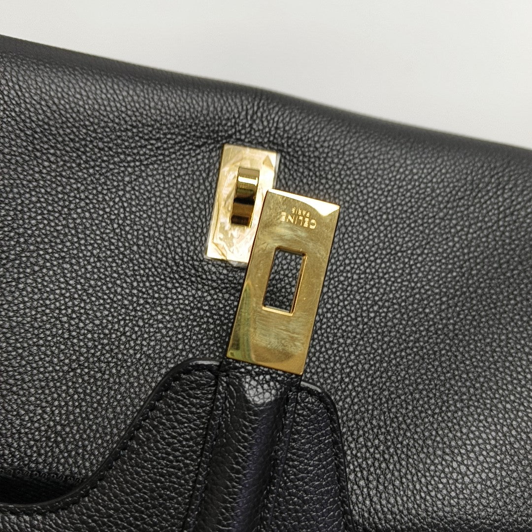 16 Teen Calfskin Black