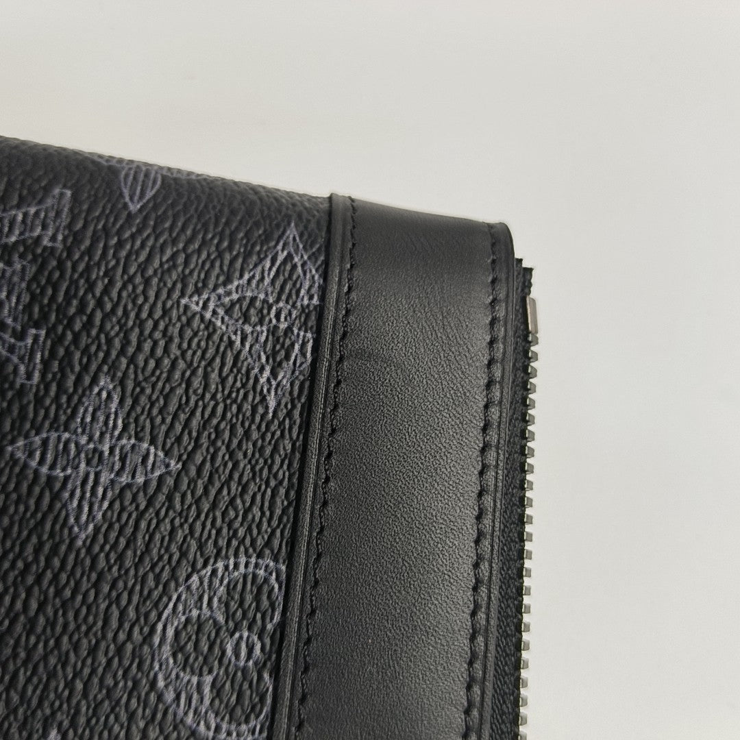 APOLLO Monogram Coated Canvas Black