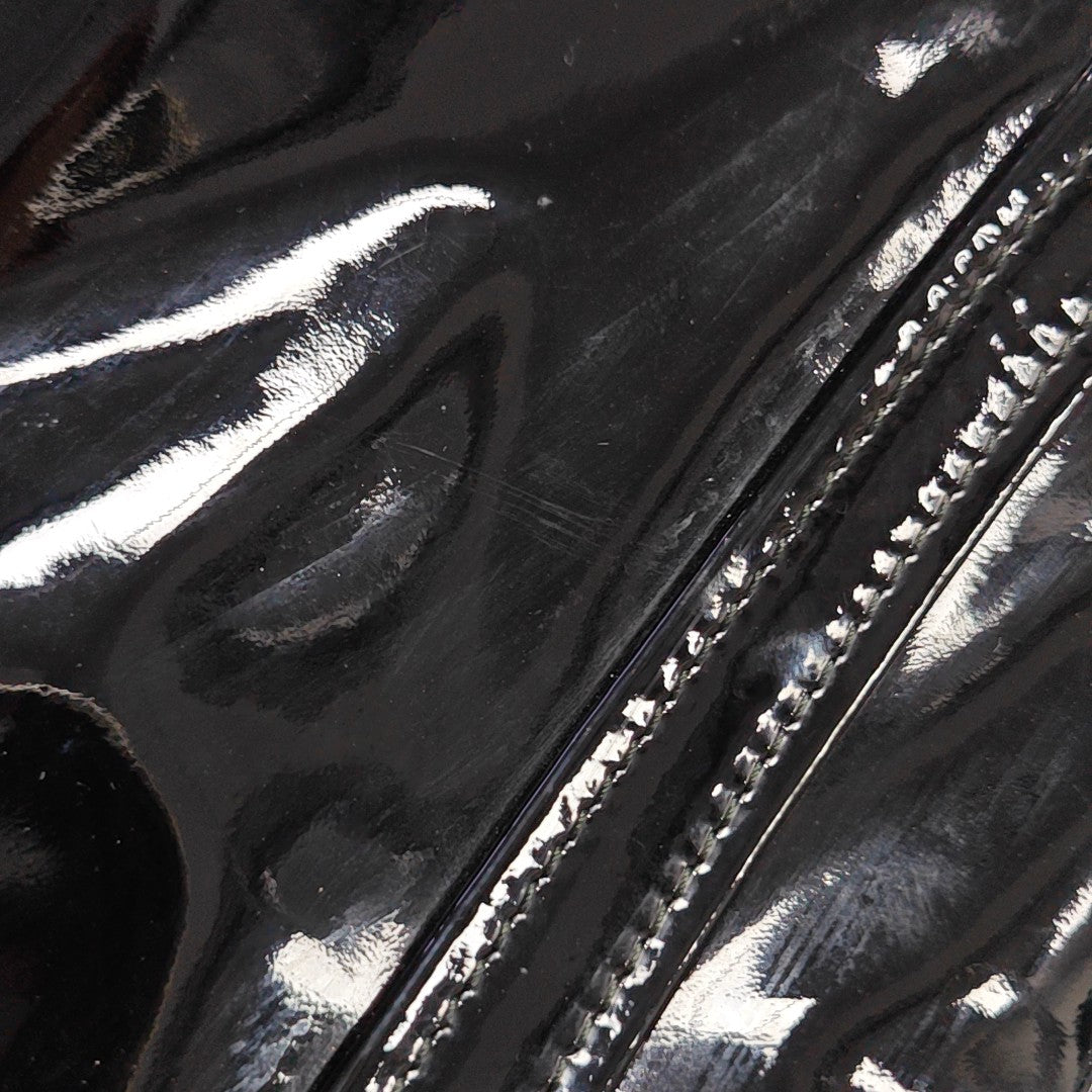 Bazar Patent Leather Black