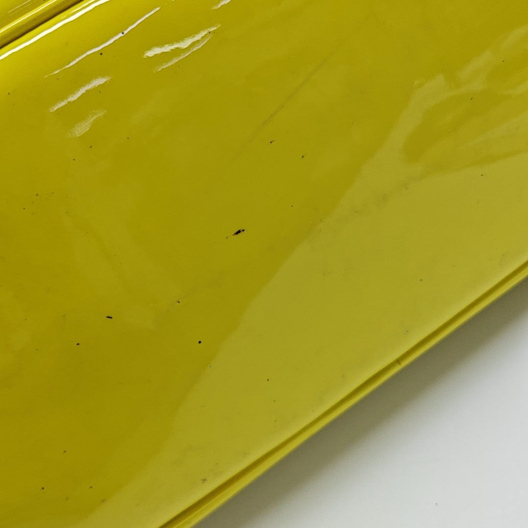 Bright Bit Patent Leather Yellow