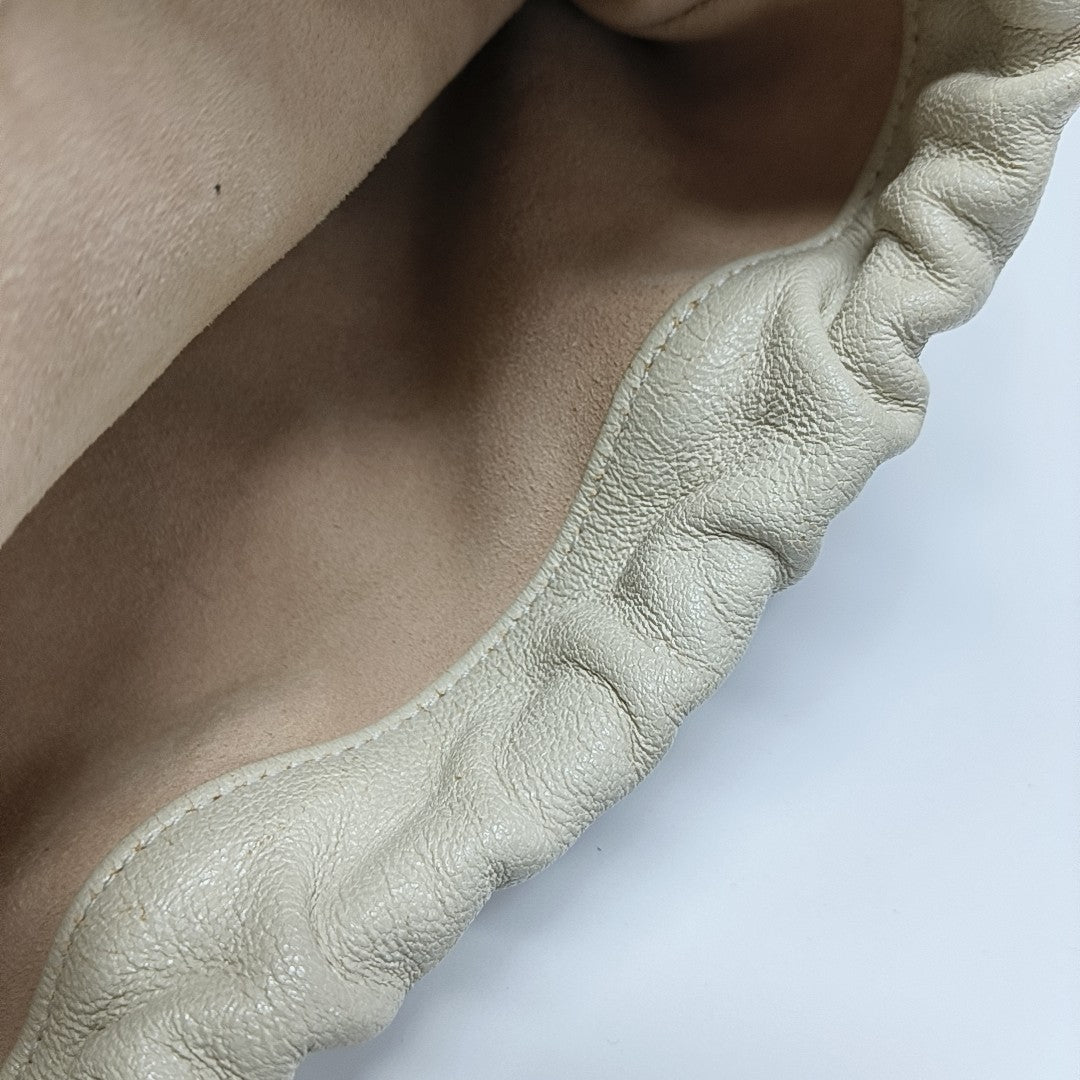 Horsebit 1955 Small Monogram Calfskin White