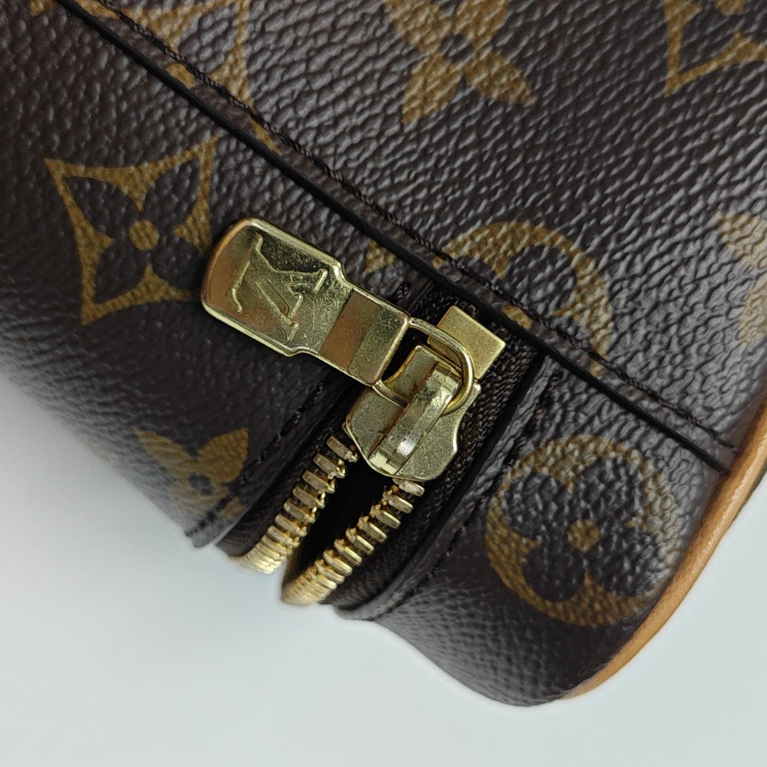 NICE Super Mini Monogram Coated Canvas Brown