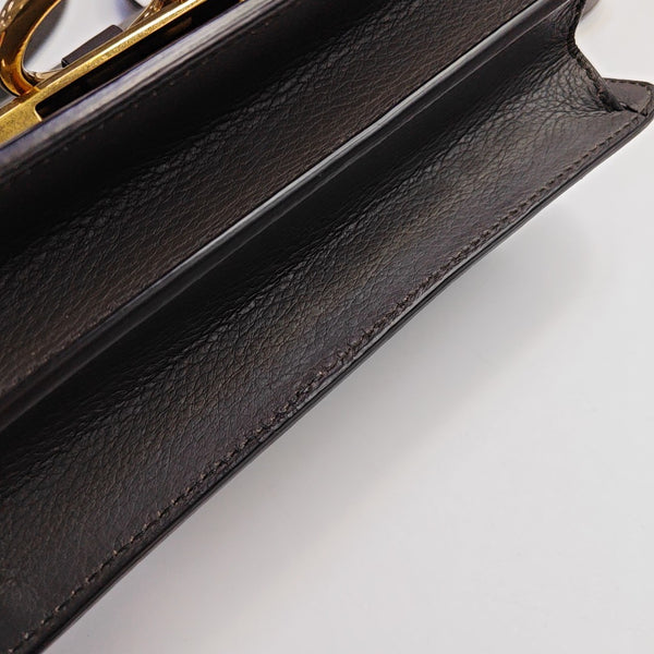 Gancini Calfskin Gray