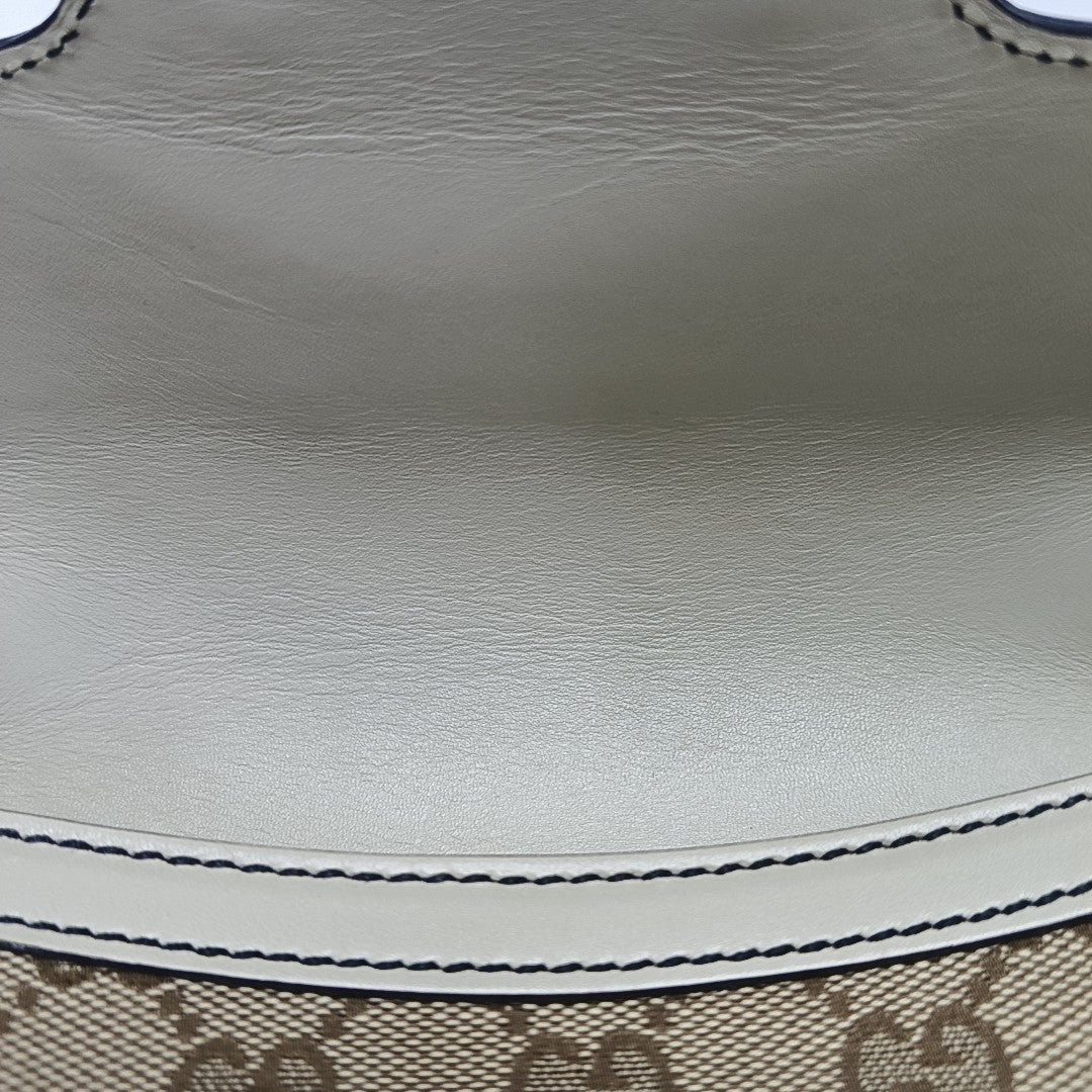 Emily Chain Monogram Canvas Beige