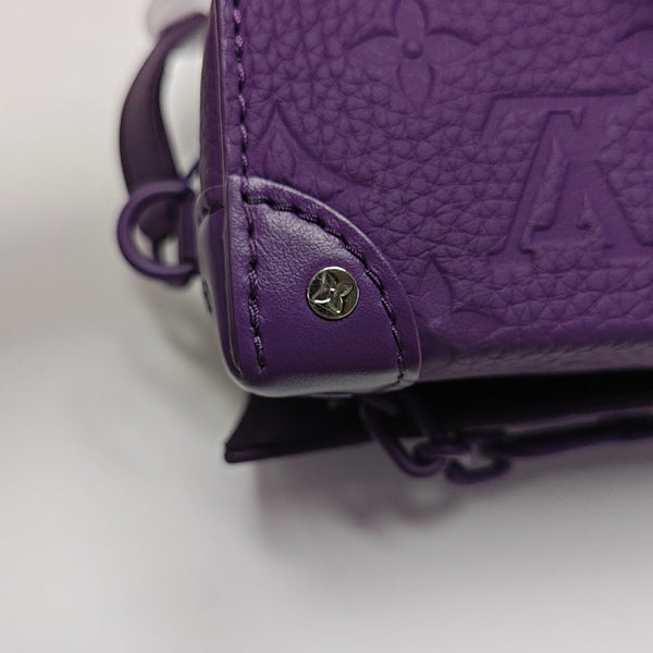 STEAMER Mini Monogram Calfskin Purple