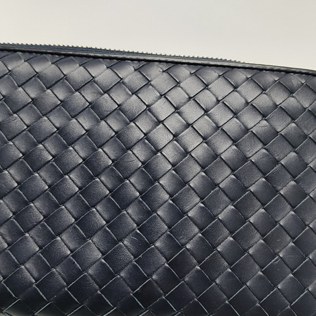 Calfskin Wallet Blue