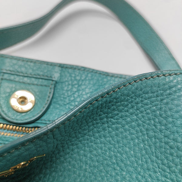 Calfskin Tote Bag Blue