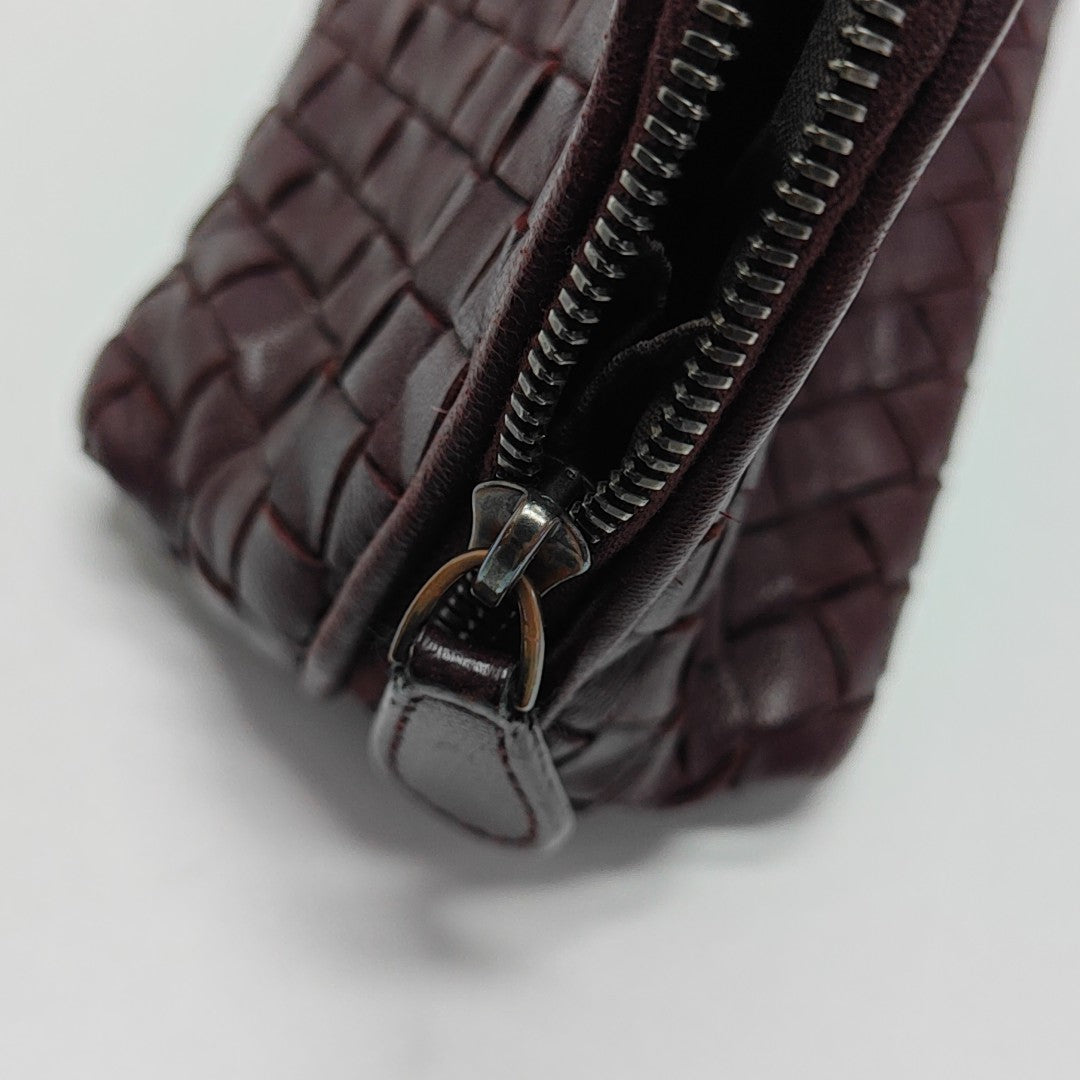 Lambskin Clutch Red