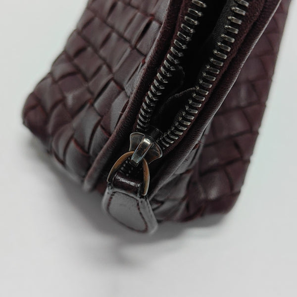 Lambskin Clutch Red