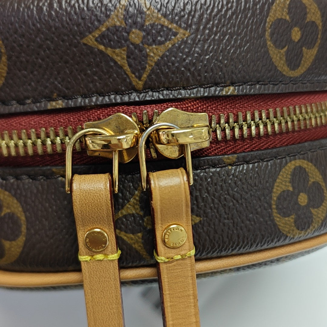 BOITE CHAPEAU PM Monogram Coated Canvas Brown