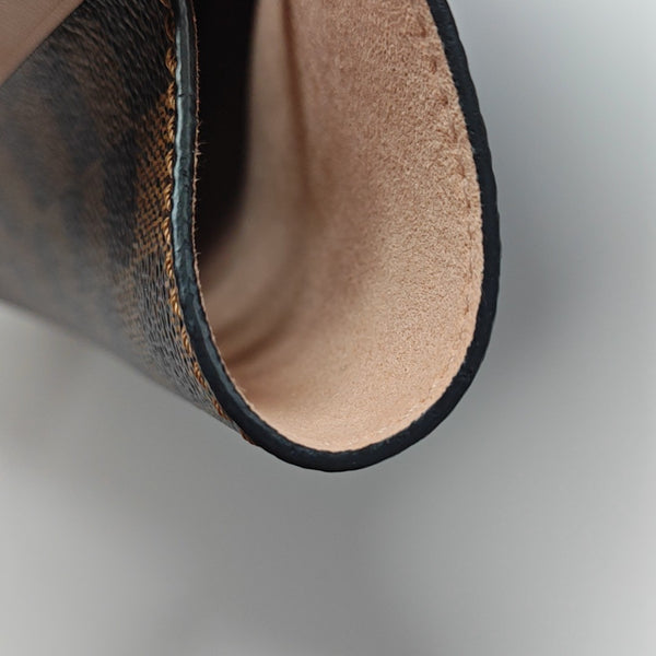 NÉONOÉ MM Damier Ebene Coated Canvas Brown