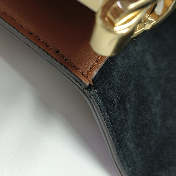DAUPHINE MM Monogram Coated Canvas Brown
