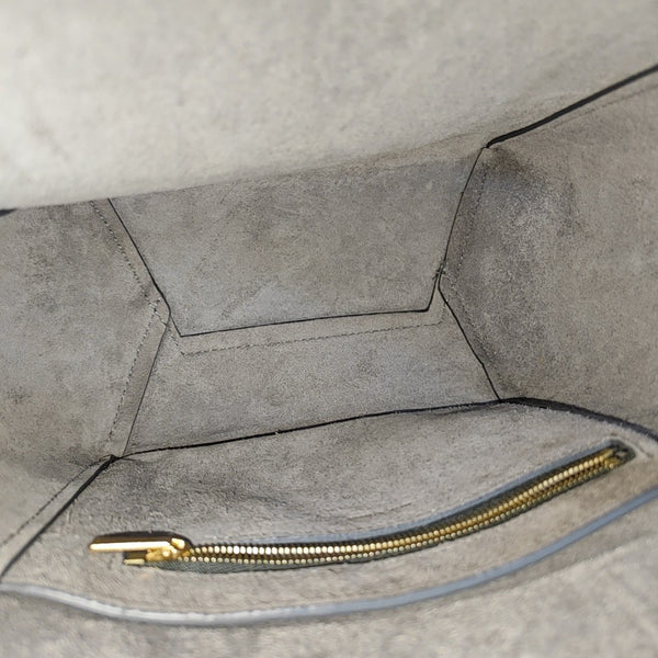 SANGLE Small Calfskin Gray