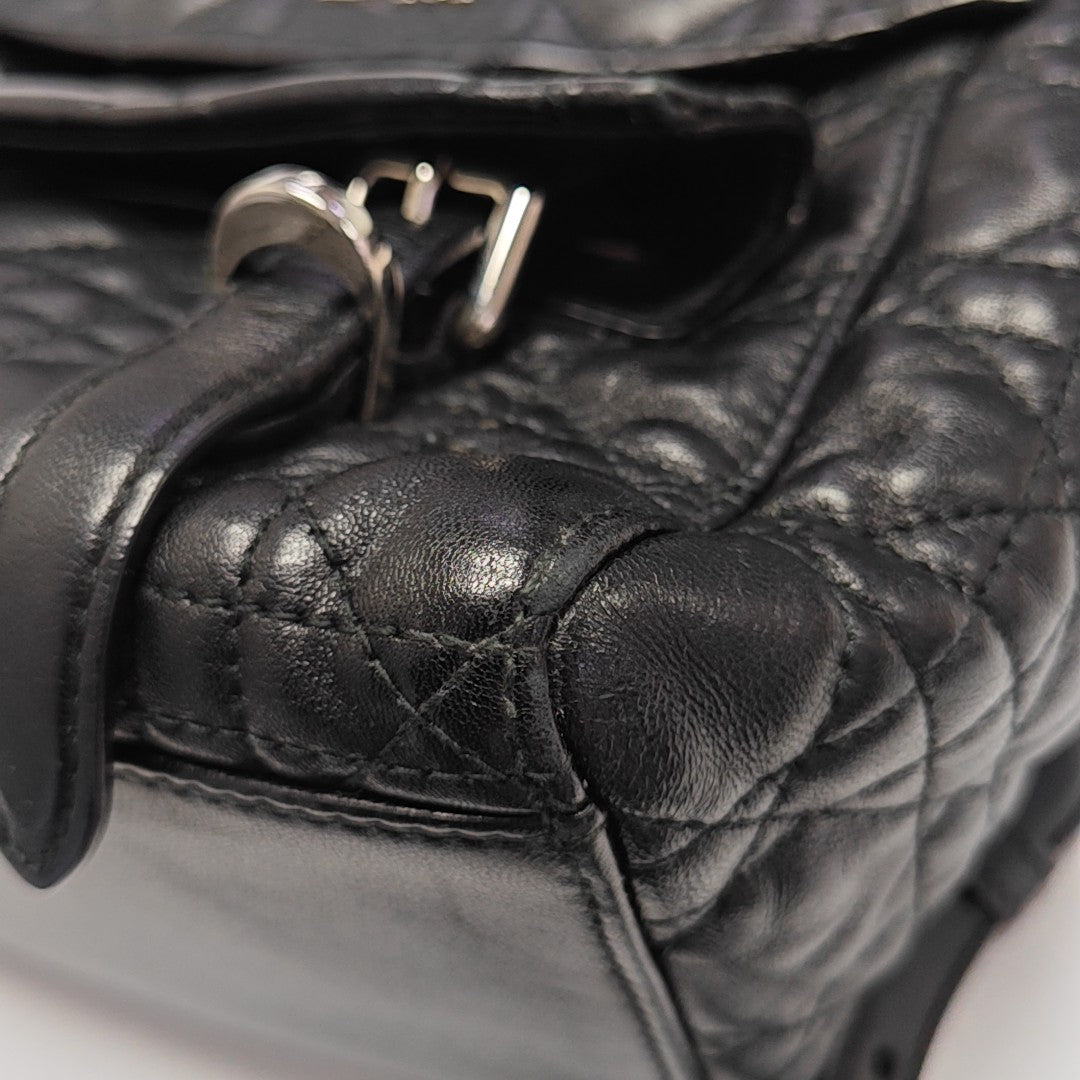 Stardust Quilted Lambskin Black