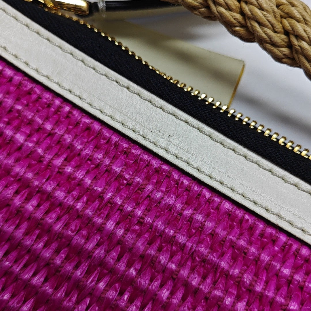 Canvas Shoulder Bag Pink