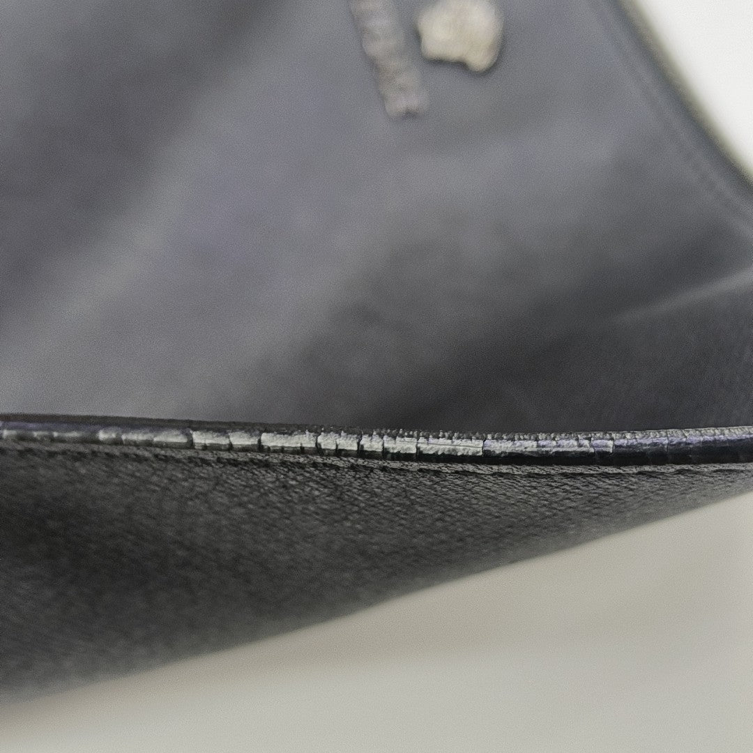 Calfskin Clutch Black