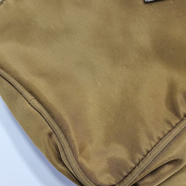 Nylon Crossbody Bag Nylon Brown