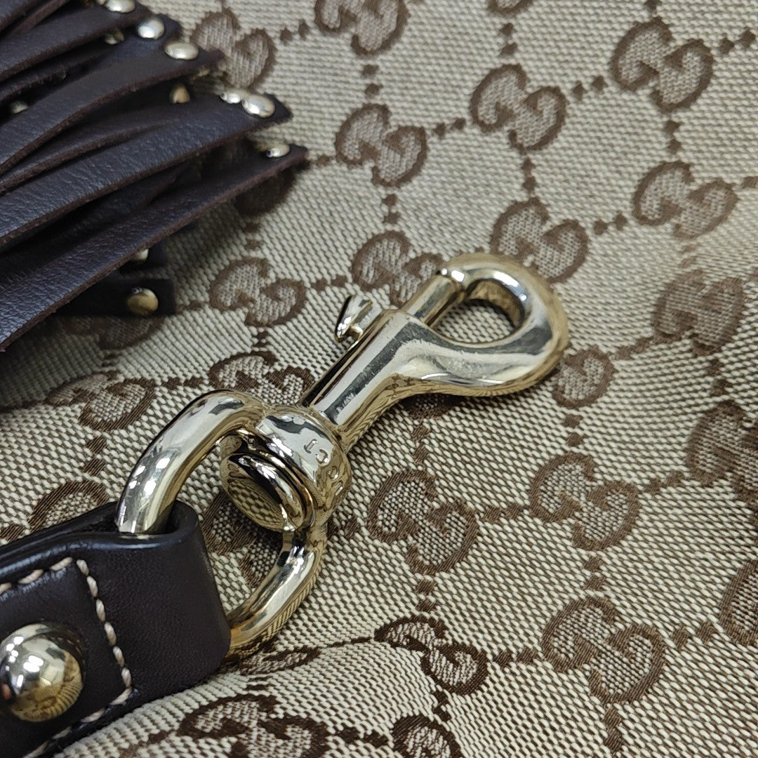 Indy Monogram Canvas Beige
