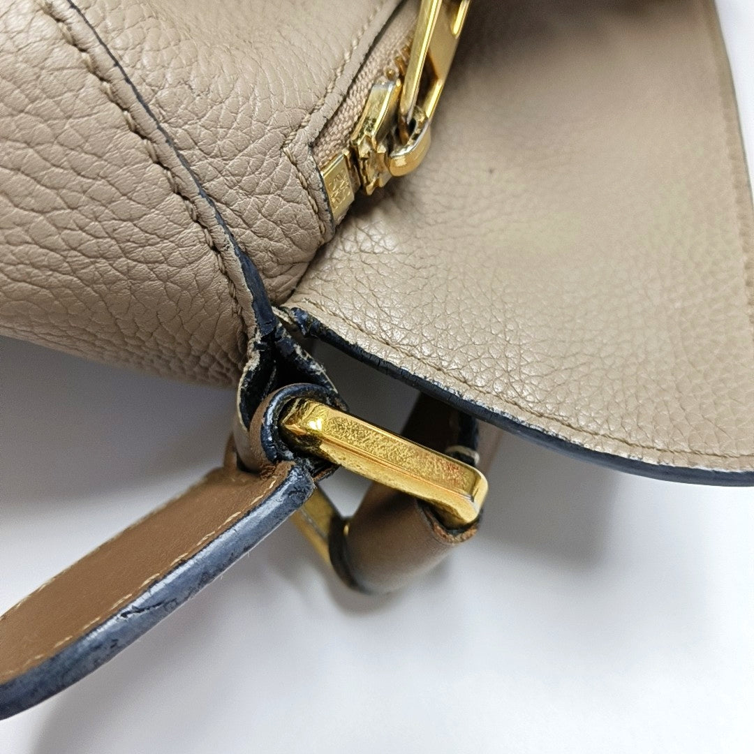 Puzzle Small Calfskin Beige